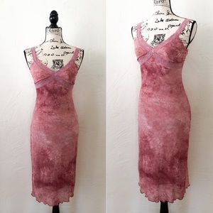 Wet Seal Pink Stretch Dress | Size Small